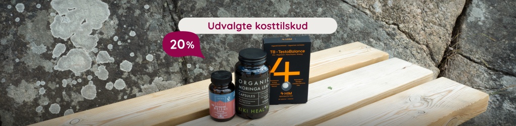 Kosttilskud - 20 %